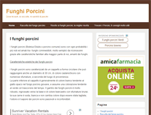 Tablet Screenshot of funghi-porcini.it